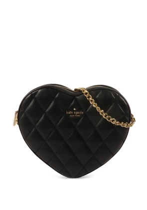 Kate Spade heart-shape shoulder bag - Black