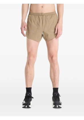 Ciele M ATShort 5' logo-patch elasticated-waist shorts - Neutrals