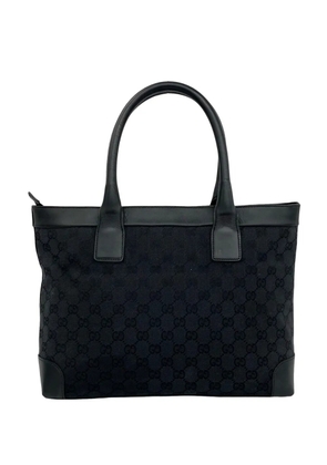 Gucci Pre-Owned 2000-2015 GG Canvas tote bag - Black