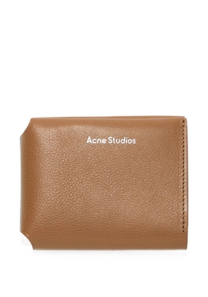 Acne Studios fold wallet - Brown