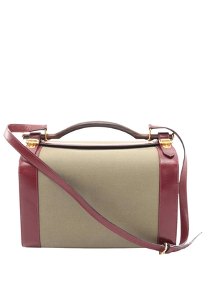 Hermès Pre-Owned 1979 Toile Cosmos satchel - Neutrals