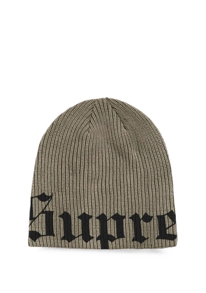 Supreme Old English logo beanie - Green