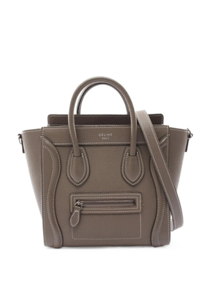 Celine Pre-Owned Nano Luggage tote bag - Grey