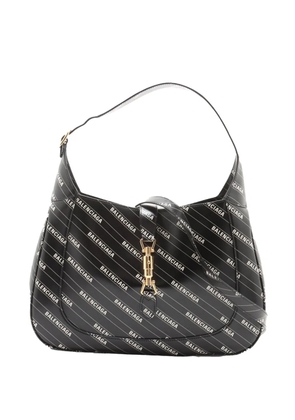 Gucci Pre-Owned 2016-2026 Balenciaga The Hacker Project Medium Calfskin Jackie 1961 crossbody bag - Black