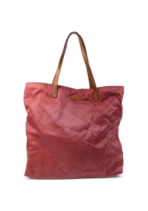 Gucci Pre-Owned GG nylon tote bag - Red