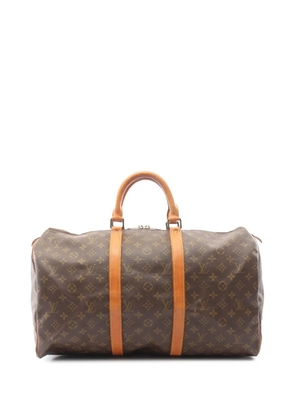 Louis Vuitton Pre-Owned 1985 Monogram Keepall 50 travel bag - Brown