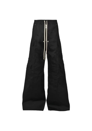 Rick Owens Cargobelas drawstring-waist cargo pants - Black