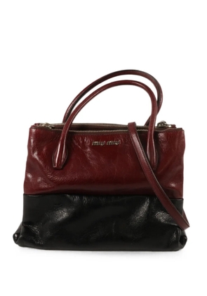 Miu Miu Pre-Owned two-way tote bag - Red