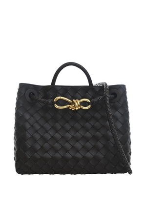 Bottega Veneta Pre-Owned 2012-2026 Small Lambskin Intrecciato Andiamo Bag satchel - Black