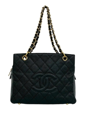 CHANEL Pre-Owned 2002-2003 Caviar Grand Shopping tote bag - Black