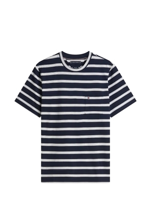 Tommy Hilfiger striped pocket T-shirt - Blue
