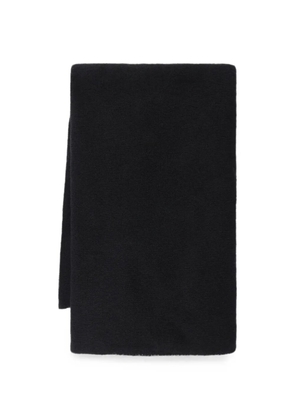 Emerson Renaldi fine-knit cashmere scarf - Black