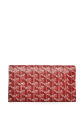 Goyard Pre-Owned Richelieu Goyardine wallet - Red