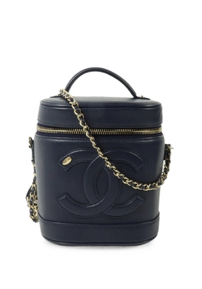 CHANEL Pre-Owned CC Vanity Case tote bag - Blue