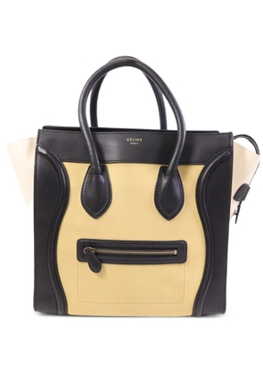 Celine Pre-Owned mini Luggage leather tote bag - Neutrals