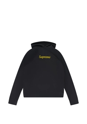RHUDE Supremo kangaroo-pocket hoodie - Black