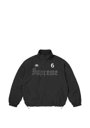 Supreme x Umbro® rhinestone-embellished jacket - Black