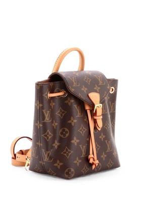 Louis Vuitton Pre-Owned Montsouris NM Monogram Canvas BB backpack - Brown