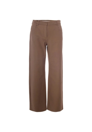 'S Max Mara Gela wide-leg tailored trousers - Brown