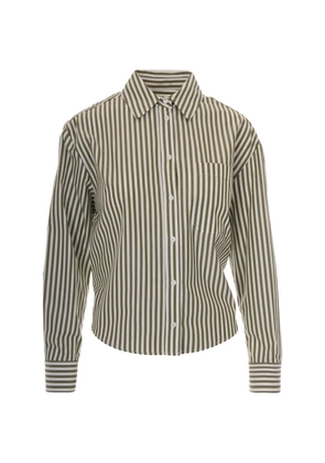 Max Mara striped cotton shirt - Green