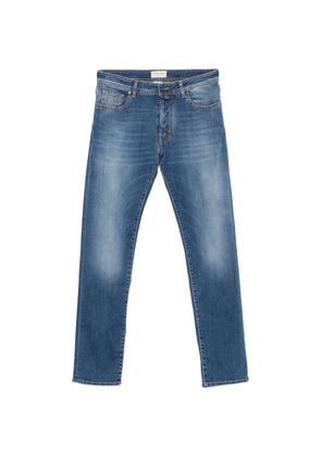 Jacob Cohën Bard logo-patch slim-fit denim jeans - Blue