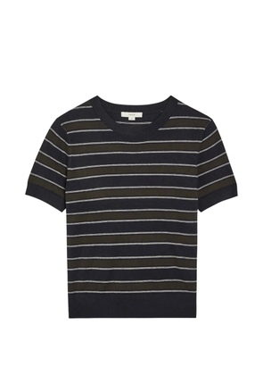 Vince striped short-sleeve T-shirt - Blue