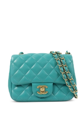 CHANEL Pre-Owned mini Classic shoulder bag - Green