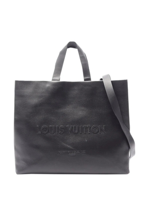 Louis Vuitton Pre-Owned 2025 Autres Cuirs Shopper Tote MM satchel - Black