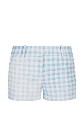 Ermanno Scervino gingham-check shorts - Blue