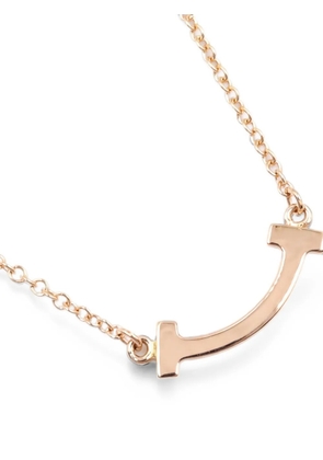 Tiffany & Co. Pre-Owned 2010s T Smile diamond necklace - Pink