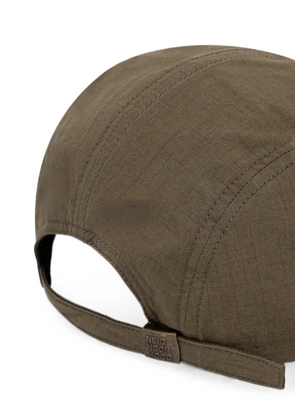 Neighborhood logo-patch ripstop cap - Green