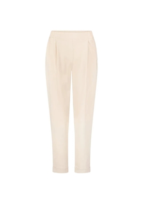 Betty Barclay pleated turn-up trousers - Neutrals