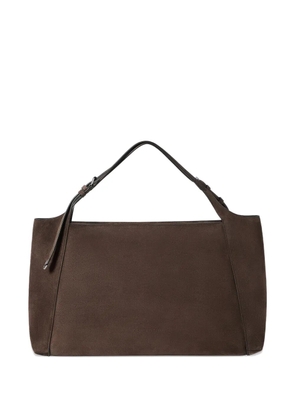 Brunello Cucinelli Sartorial shoppper bag in suede - Brown