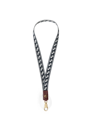 Versace ribbon keychain - Blue