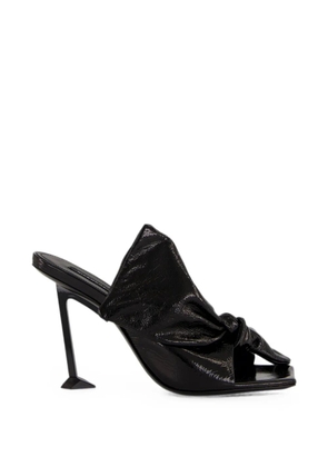 Givenchy Boudoir knotted leather sandals - Black