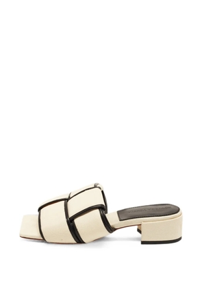 Bottega Veneta Pre-Owned Lido woven sandals - Neutrals