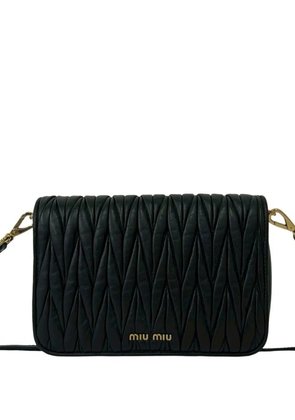Miu Miu Pre-Owned 2010-2026 Matelasse crossbody bag - Black