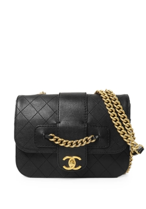 CHANEL Pre-Owned turn-lock-fastening shoulder bag - Black