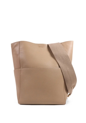 Celine Pre-Owned Sangle bucket bag - Neutrals