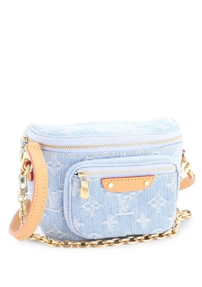 Louis Vuitton Pre-Owned Bum Bag Monogram Denim Mini belt bag - Blue