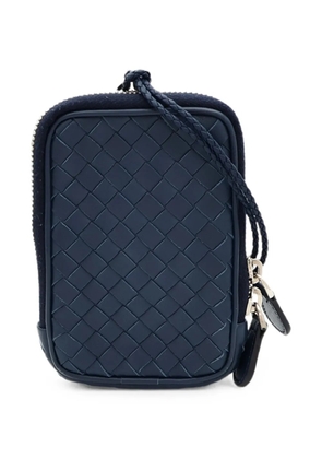 Bottega Veneta Pre-Owned Intrecciato zip-around pouch - Blue