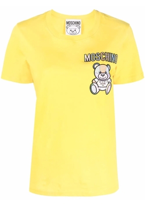 Moschino Teddy Bear organic cotton T-shirt - Yellow