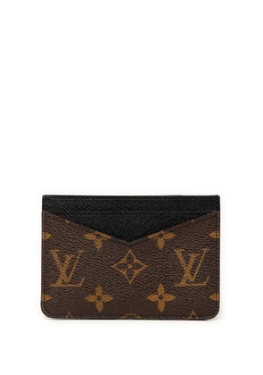 Louis Vuitton Pre-Owned 2010 Monogram Macassar Neo card holder - Brown