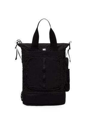 Vans logo-patch panelled backpack - Black