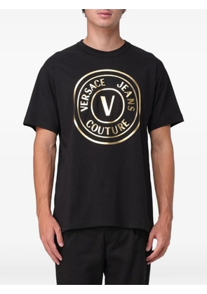 Versace Jeans Couture logo-print T-shirt - Black