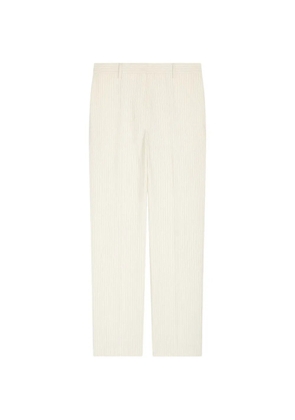 DRIES VAN NOTEN wide-leg tailored trousers - Neutrals