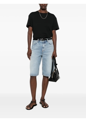 TOTEME Board knee-length denim shorts - Blue