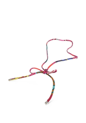 Hermès Pre-Owned silk necklace - Pink