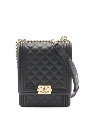 CHANEL Pre-Owned 2019 Boy Chanel shoulder bag - Black