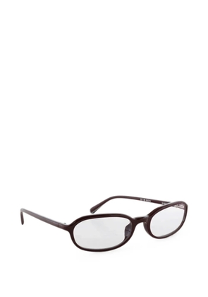 Chimi Edith oval-frame glasses - Red